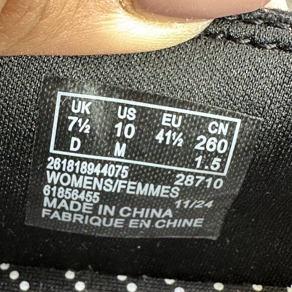 Clarks Cloud Steppers Breeze Vibe Women's size 10 Black Slip On Shoes - Picture 8 of 8